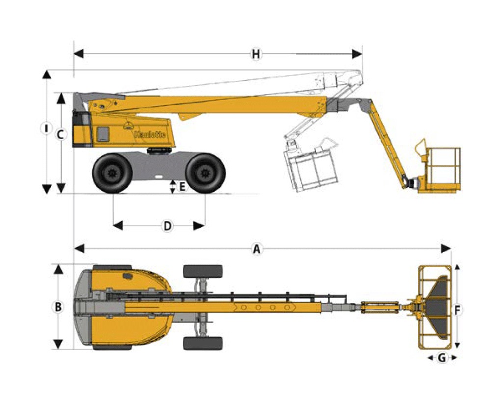 Haulotte HT23 RTJ Telescopic Boom